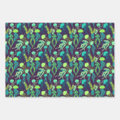 Feuille De Papier Cadeau Méduse (Devant 2)