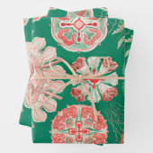 Feuille De Papier Cadeau Méduse, Discomedusae par Ernst Haeckel (En situation)