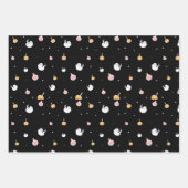 Feuille De Papier Cadeau Meilleur Halloween (Devant 3)