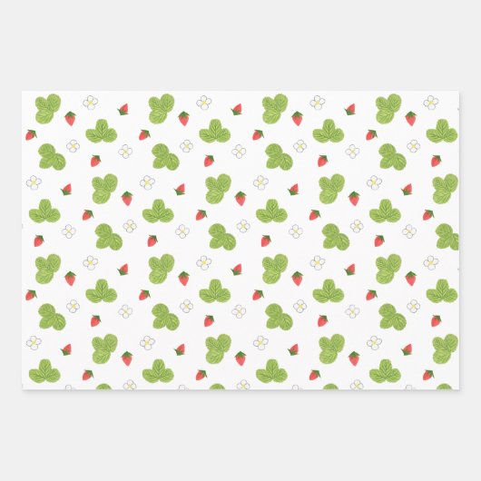 Feuille De Papier Cadeau Mélange de forêts (Devant 2)