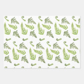 Feuille De Papier Cadeau Mélange de forêts (Devant)