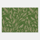 Feuille De Papier Cadeau Mélange de jardin anglais (Devant)