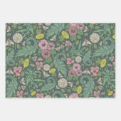 Feuille De Papier Cadeau Mélange Jardin Anglais (Devant 3)