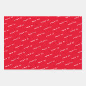 Feuille De Papier Cadeau "Melkam Genna" Noël éthiopien (Devant 3)