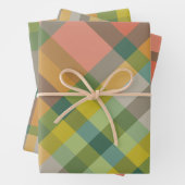 Feuille De Papier Cadeau Melon Wrapping Paper Flat Sheet Set of 3 (En situation)