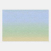 Feuille De Papier Cadeau Même dégradé de couleur Komon Serene (Devant)