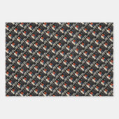 Feuille De Papier Cadeau Même Différent Costume (Devant 3)
