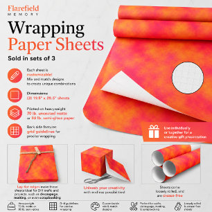 Feuille De Papier Cadeau Mémoire de Flarefield