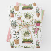 Feuille De Papier Cadeau Ménages (En situation)