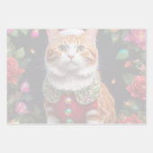 Feuille De Papier Cadeau Meowy (Devant 3)
