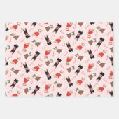 Feuille De Papier Cadeau Meowy Christmas Cats (Devant 2)