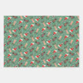 Feuille De Papier Cadeau Meowy Christmas Cats (Devant 3)