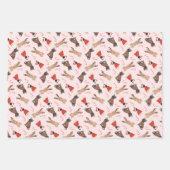 Feuille De Papier Cadeau Meowy Christmas Cats (Devant 2)