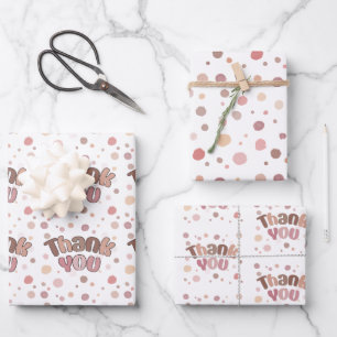 Feuille De Papier Cadeau Merci