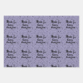 Feuille De Papier Cadeau Merci d'être génial (Devant 3)