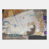 Feuille De Papier Cadeau Mère et enfant par Gustav Klimt (Devant 3)
