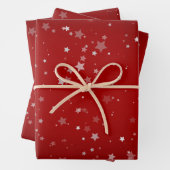 Feuille De Papier Cadeau Merry and Bright Christmas (En situation)