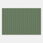 Feuille De Papier Cadeau Merry + Bright Ornament Collection  (Devant 3)