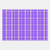 Feuille De Papier Cadeau Merry Peri Plaid Bold Holiday (Devant)