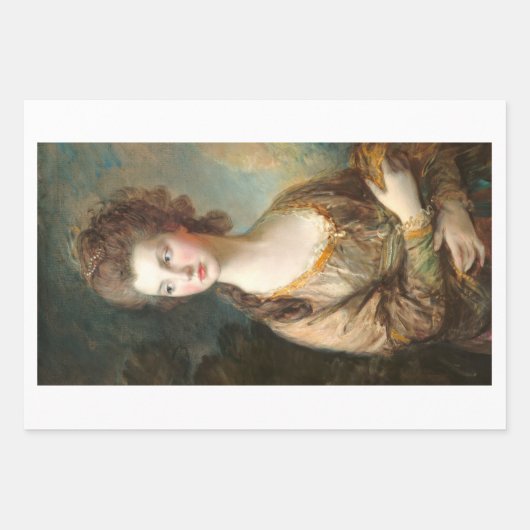 Feuille De Papier Cadeau Mesdames (Devant)