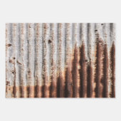 Feuille De Papier Cadeau Metal Vintage (Devant 2)