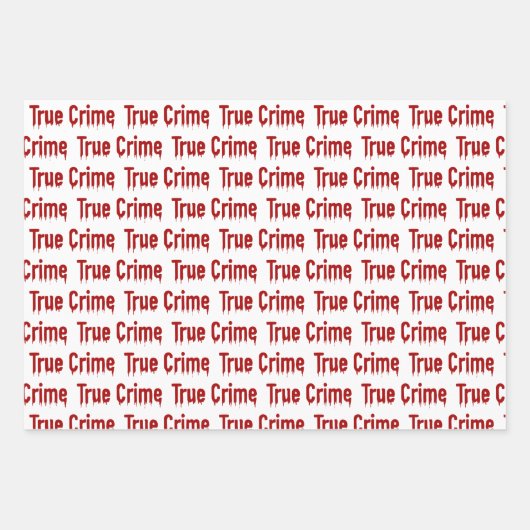 Feuille De Papier Cadeau Meurtre mystère crime ventilateur froid coque sang (Devant 2)