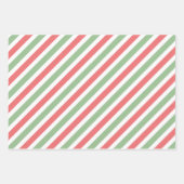 Feuille De Papier Cadeau Mi-siècle moderne Joyeux Noël (Devant 3)