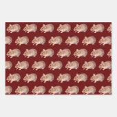 Feuille De Papier Cadeau Mice (Devant 2)