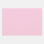 Feuille De Papier Cadeau Micro pois blanc - Rose clair (Devant 3)