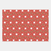 Feuille De Papier Cadeau Mid-Century Modern Retro Holiday (Devant)