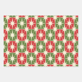 Feuille De Papier Cadeau Midcentury Modern Retro Christmas Patterns (Devant 2)