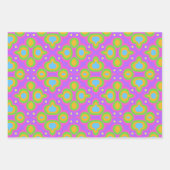 Feuille De Papier Cadeau Mignon Coloré Vivement (Devant 2)