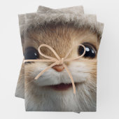 Feuille De Papier Cadeau Mignonne (En situation)