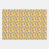 Feuille De Papier Cadeau Mini Schnauzer Sunshine (Devant 3)
