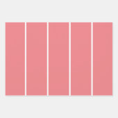 Feuille De Papier Cadeau Minimal Color Grid Check Pattern (Devant 2)