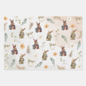Feuille De Papier Cadeau Mister Whimsy Spring Bunny (Devant 2)