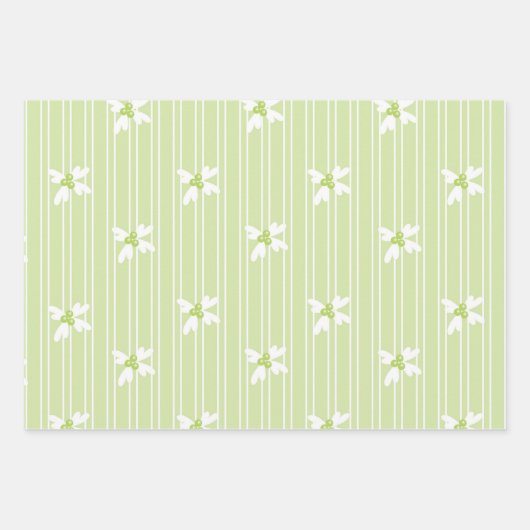 Feuille De Papier Cadeau Mistletoe (Devant)