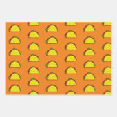 Feuille De Papier Cadeau Mmmm Tacos ! (Devant 3)