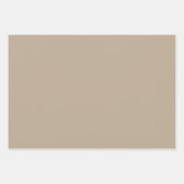 Feuille De Papier Cadeau Mocha Rococo Revival Mandala Geo Diamond Tile (Devant 2)