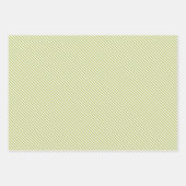 Feuille De Papier Cadeau Mod du milieu du siècle Noël rouge et vert (Devant 3)