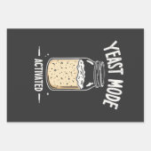 Feuille De Papier Cadeau Mode levure Activé Chef Cuisine de cuisson (Devant)