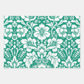 Feuille De Papier Cadeau Modèle Damask 10 (Devant 3)