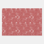 Feuille De Papier Cadeau modèle d'anges | ensemble II (Devant 3)