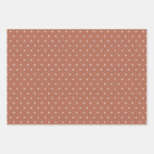 Feuille De Papier Cadeau Modèle en terre cuite (Devant 3)