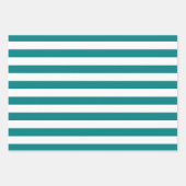 Feuille De Papier Cadeau Modèle turquoise (Devant 2)