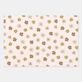 Feuille De Papier Cadeau Modern Beige Christmas Wrapping Paper (Devant 2)