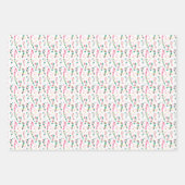 Feuille De Papier Cadeau Modern Bright Multicolored Whimsical Christmas (Devant 2)