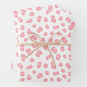 Feuille De Papier Cadeau Modern Leopard Print Pattern (En situation)