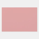 Feuille De Papier Cadeau Modern Shades Rouge Velours (Devant)