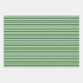 Feuille De Papier Cadeau Modern Watercolor Christmas Green Tree (Devant)